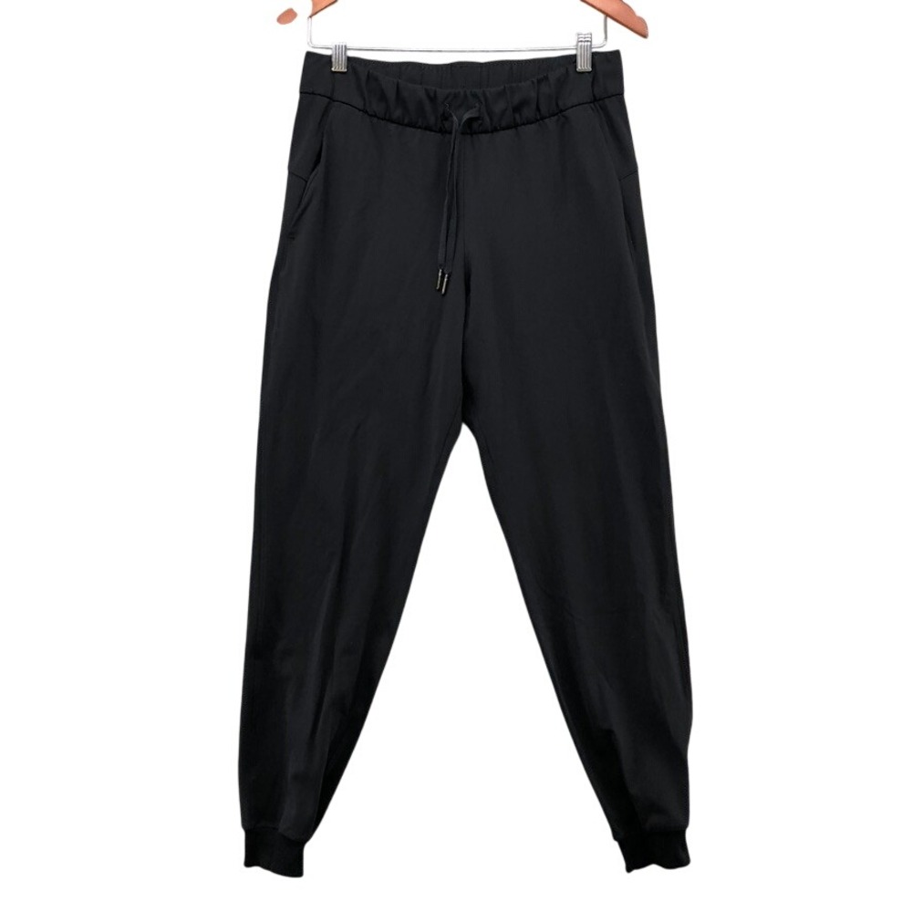Lululemon On the Fly Jogger Women 6 Black Luxtreme Drawstring Pant Activewear